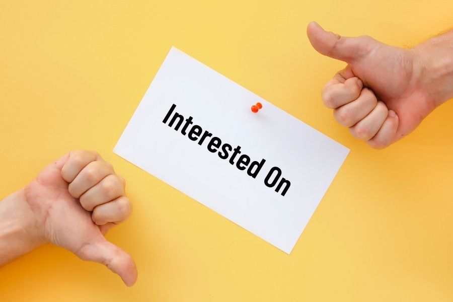 انتخاب علاقه مندیها